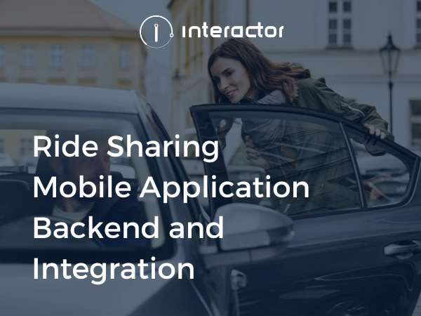 Ride Sharing Mobile Application Backend and Integration
